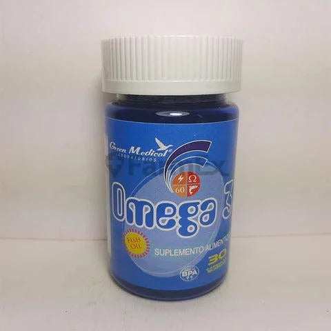Omega 3 x 60 cápsulas blandas Green medical